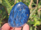 Polished Dumortierite Standing Display Pieces x 12 From Madagascar - Toprock Gemstones and Minerals 