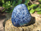 Polished Dumortierite Standing Display Pieces x 12 From Madagascar - Toprock Gemstones and Minerals 