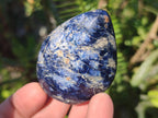 Polished Dumortierite Standing Display Pieces x 12 From Madagascar - Toprock Gemstones and Minerals 