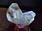 Polished Cascading Skeletal Smokey Window Amethyst Crystals x 4 From Akansobe, Madagascar - Toprock Gemstones and Minerals 