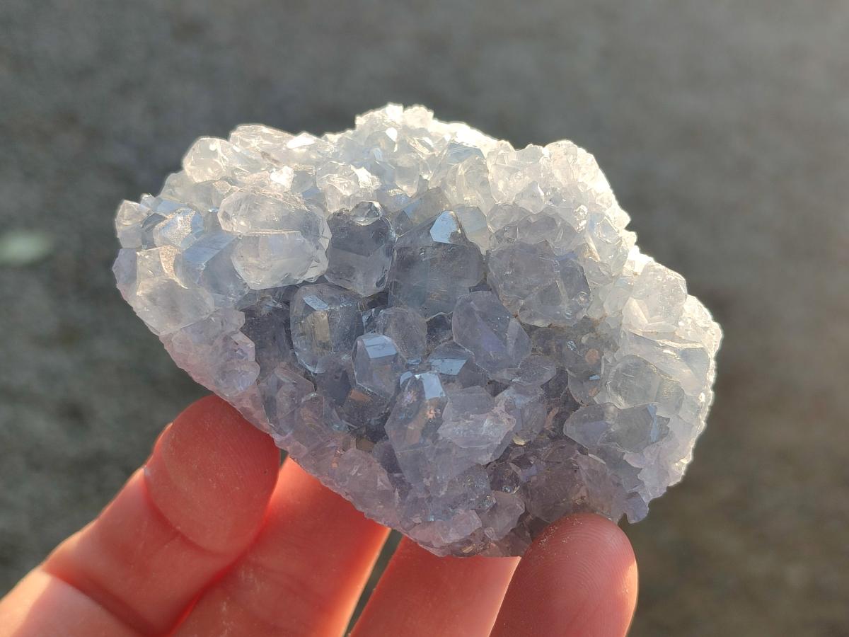 Natural Blue Celestite Specimens x 55 From Sakoany, Madagascar - Toprock Gemstones and Minerals 