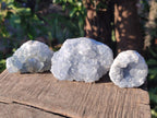 Natural Blue Celestite Specimens x 55 From Sakoany, Madagascar - Toprock Gemstones and Minerals 
