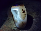 Polished Blue Lace Agate Geodes with Dog Tooth Calcite x 3 From Nsanje, Malawi - Toprock Gemstones and Minerals 