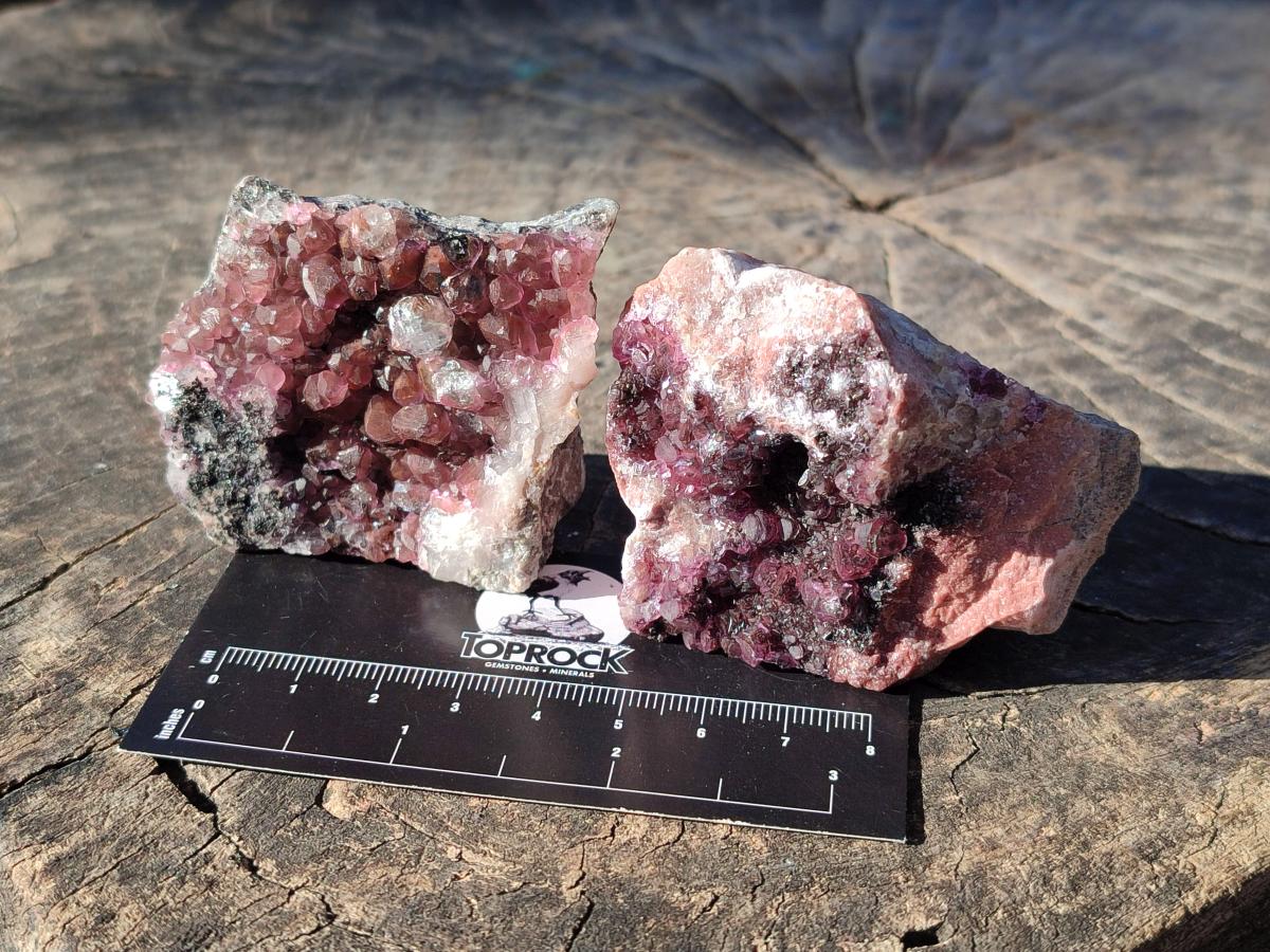 Natural Spherocobaltite Specimens with Heterogonite x 8 From Musonoi Mine, Congo - Toprock Gemstones and Minerals 