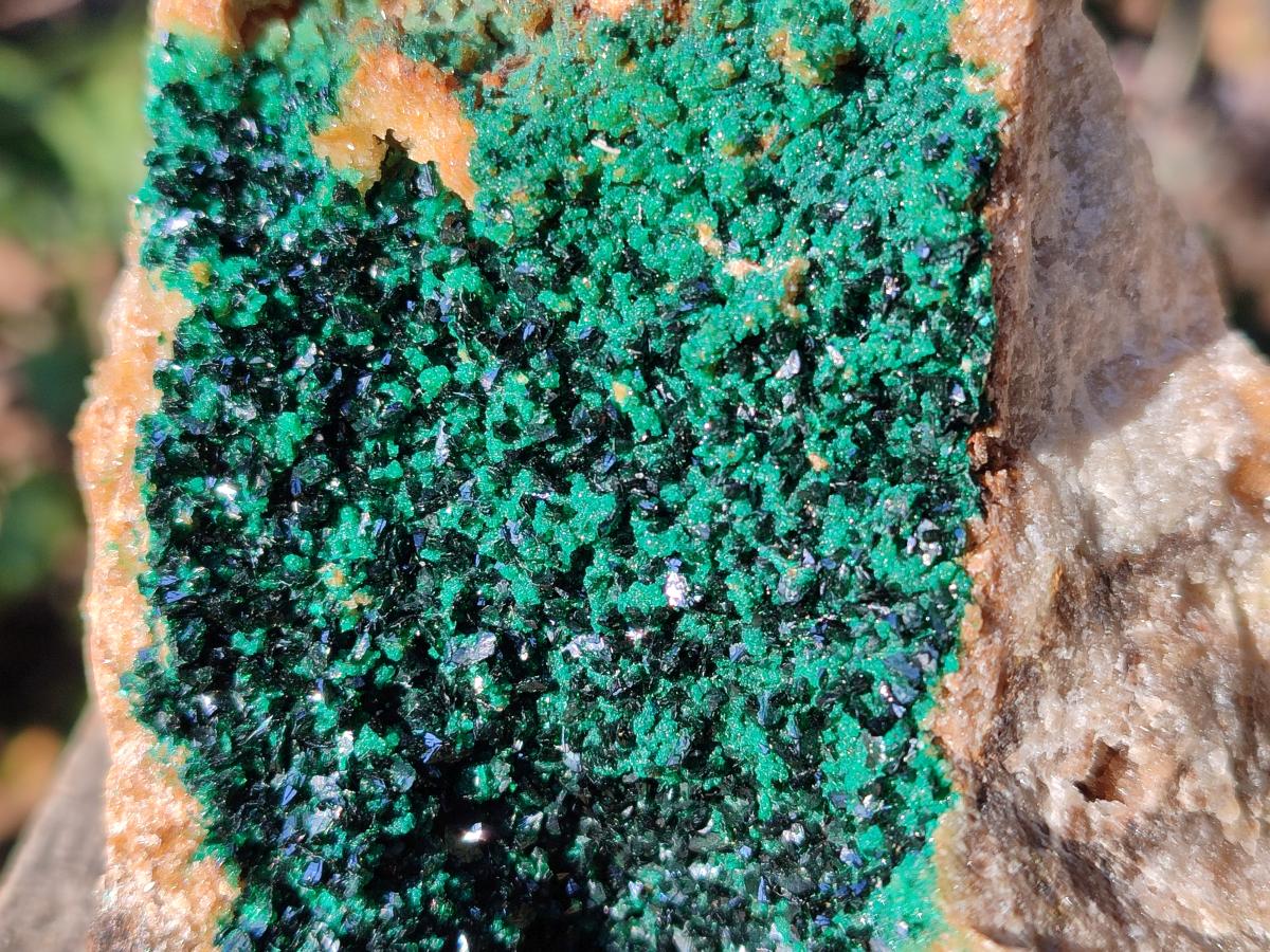 Natural Crystalline Malachite Specimens x 3 From Tenke Fungurume, Congo - Toprock Gemstones and Minerals 