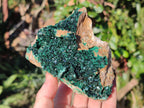 Natural Crystalline Malachite Specimens x 3 From Tenke Fungurume, Congo - Toprock Gemstones and Minerals 