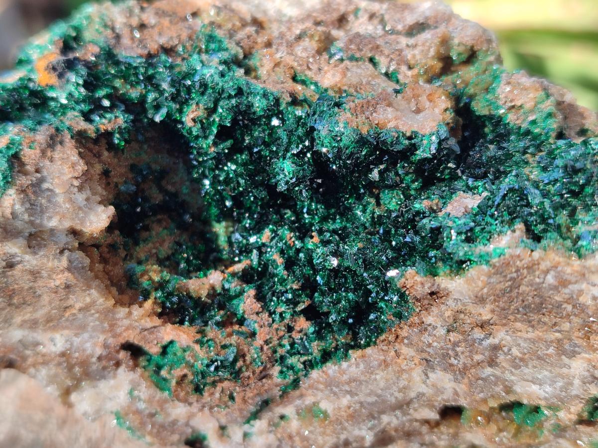Natural Crystalline Malachite Specimens x 3 From Tenke Fungurume, Congo - Toprock Gemstones and Minerals 