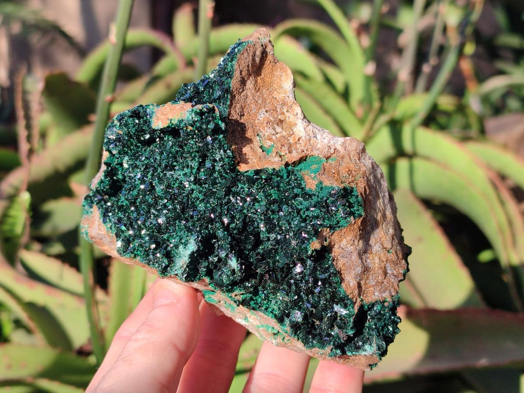 Natural Crystalline Malachite Specimens x 3 From Tenke Fungurume, Congo - Toprock Gemstones and Minerals 