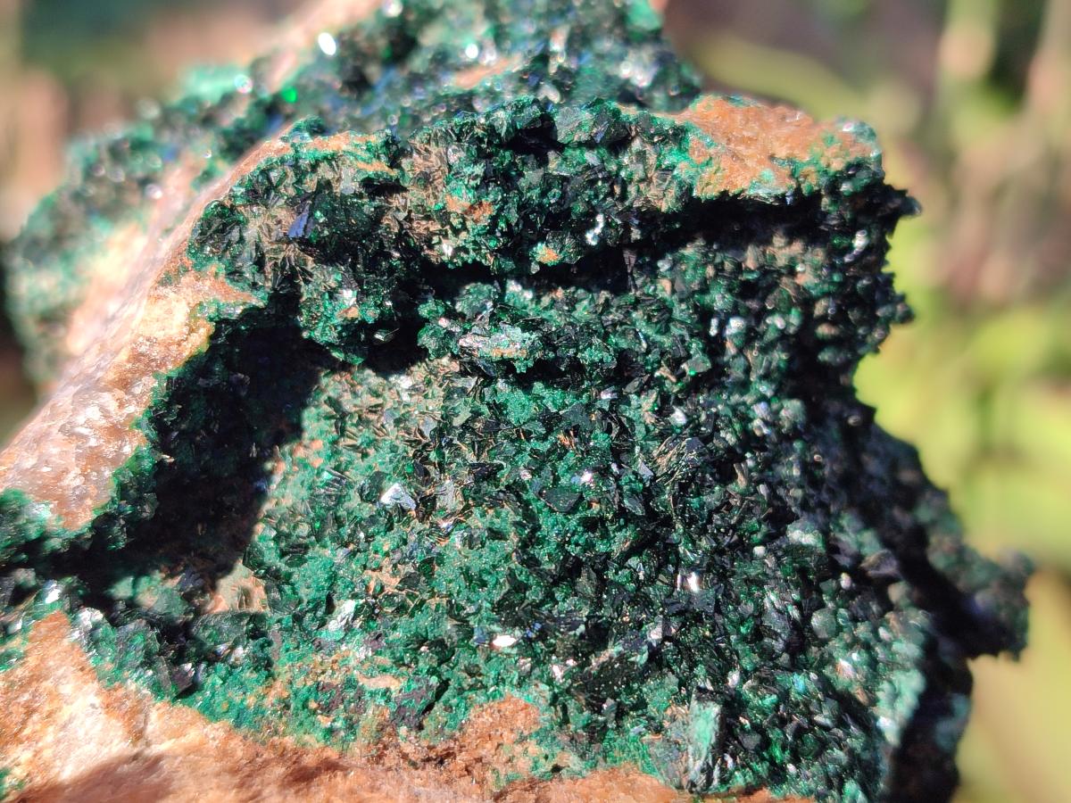 Natural Crystalline Malachite Specimens x 3 From Tenke Fungurume, Congo - Toprock Gemstones and Minerals 