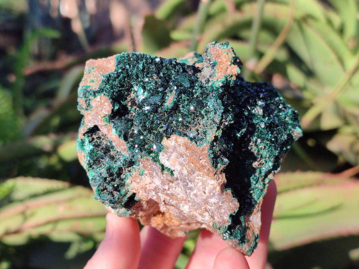 Natural Crystalline Malachite Specimens x 3 From Tenke Fungurume, Congo - Toprock Gemstones and Minerals 