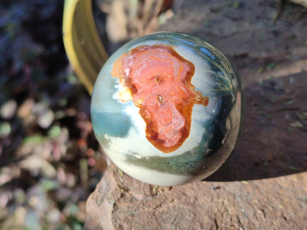 Polished Polychrome Jasper Spheres x 6 From NW Coast, Madagascar - Toprock Gemstones and Minerals 