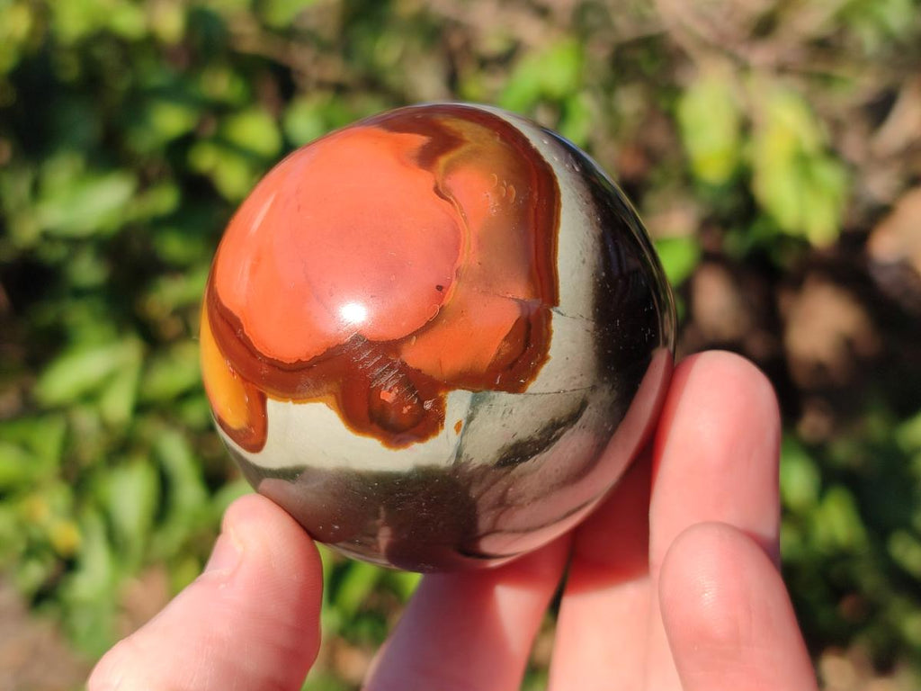 Polished Polychrome Jasper Spheres x 6 From NW Coast, Madagascar - Toprock Gemstones and Minerals 