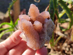 Natural Lilac Drusy Spirit Amethyst Clusters with Ametrine x 12 From Boekenhouthoek, South Africa - Toprock Gemstones and Minerals 