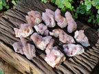 Natural Lilac Drusy Spirit Amethyst Clusters with Ametrine x 12 From Boekenhouthoek, South Africa - Toprock Gemstones and Minerals 