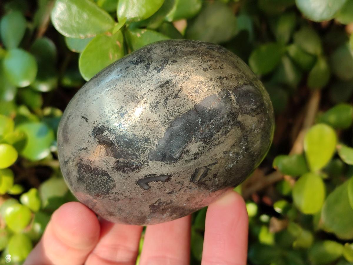 Polished Basalt Pharaoh Stone Galets x 4 From Iron Duke Mine, Zimbabwe - Toprock Gemstones and Minerals 