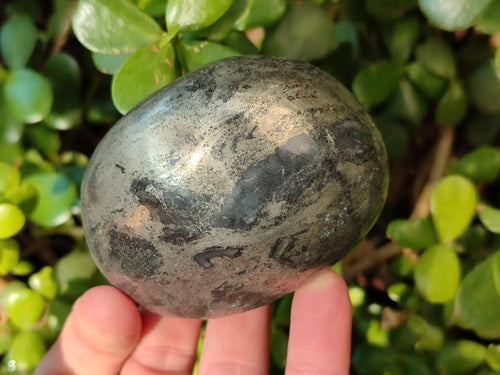 Polished Basalt Pharaoh Stone Galets x 4 From Iron Duke Mine, Zimbabwe - Toprock Gemstones and Minerals 