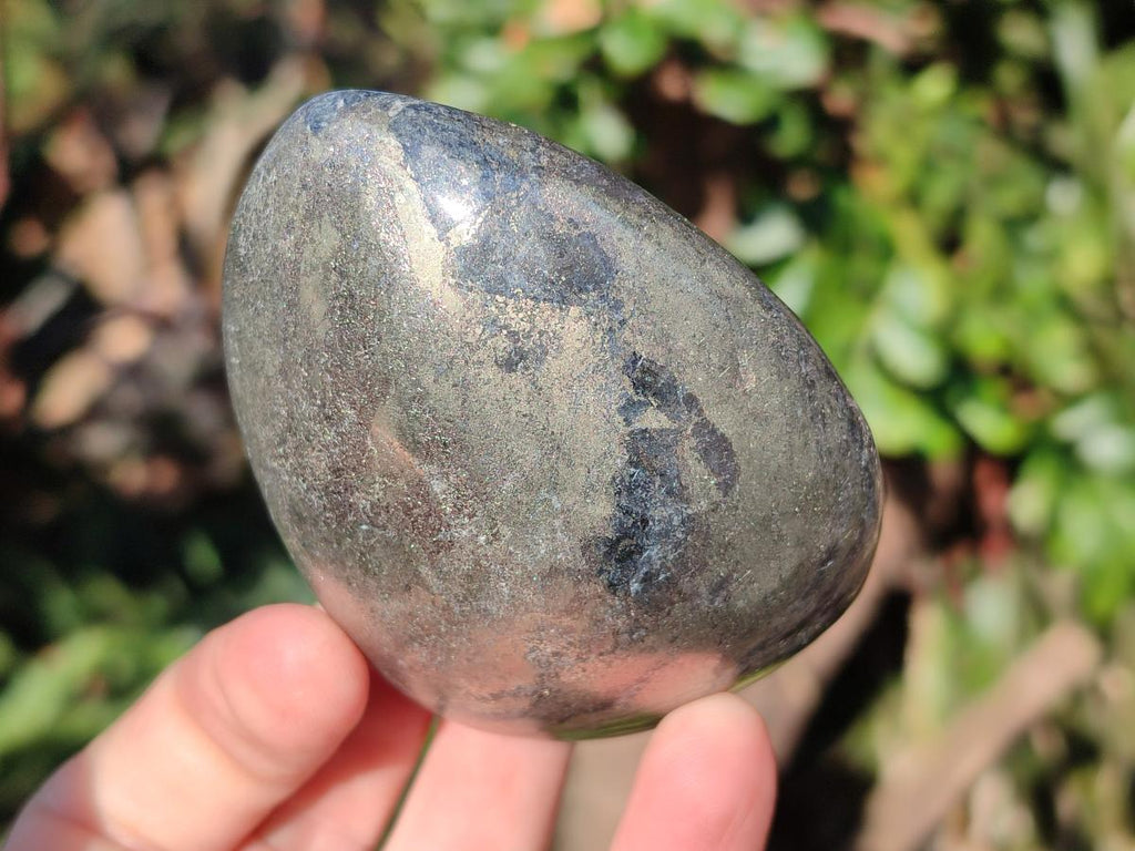 Polished Basalt Pharaoh Stone Galets x 4 From Iron Duke Mine, Zimbabwe - Toprock Gemstones and Minerals 