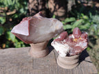 Natural Red Hematoid Quartz Crystals and Clusters x 12 From Karoi, Zimbabwe - Toprock Gemstones and Minerals 