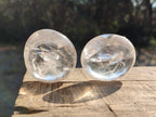 Polished Rock Crystal Galets x 25 From Amoron’i Mania, Madagascar - Toprock Gemstones and Minerals 