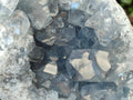 Natural Blue Celestite Geode Specimens x 2 From Sakoany, Madagascar - Toprock Gemstones and Minerals 