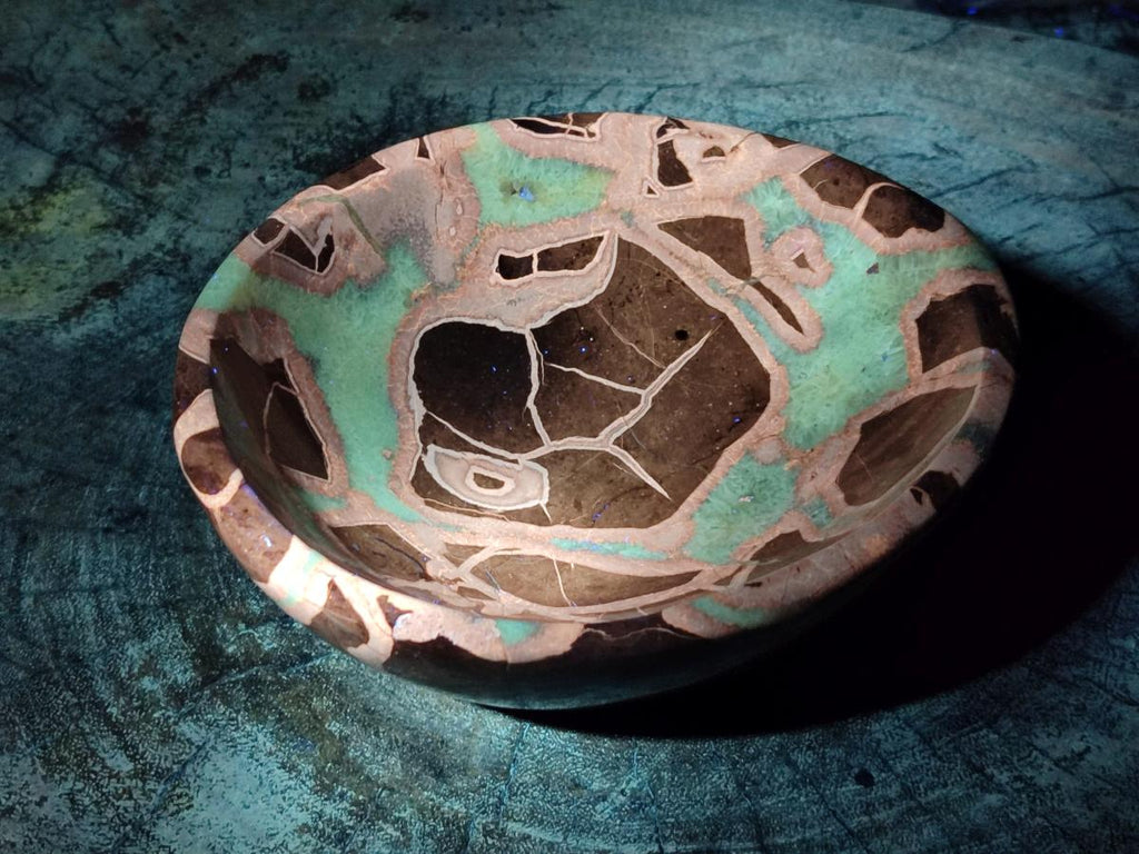Polished Large Septerye Bowl x 1 From Mahajanga, Madagascar - Toprock Gemstones and Minerals 