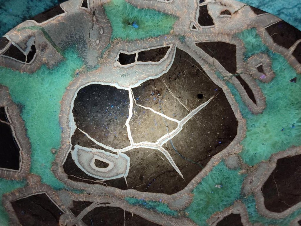 Polished Large Septerye Bowl x 1 From Mahajanga, Madagascar - Toprock Gemstones and Minerals 