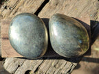 Polished Basalt Pharaoh Stone Free Forms x 4 From Iron Duke Mine, Zimbabwe - Toprock Gemstones and Minerals 