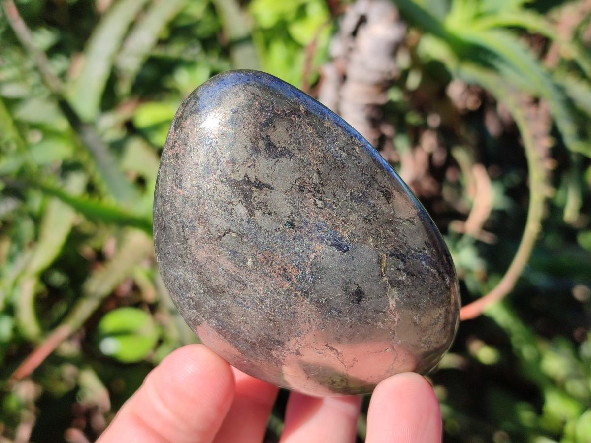 Polished Basalt Pharaoh Stone Free Forms x 4 From Iron Duke Mine, Zimbabwe - Toprock Gemstones and Minerals 