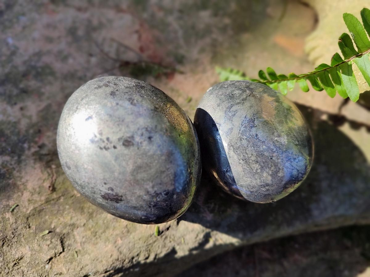 Polished Basalt Pharaoh Stone Free Forms x 4 From Iron Duke Mine, Zimbabwe - Toprock Gemstones and Minerals 