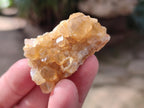 Natural Small Golden Limonite Quartz Clusters x 70 From Solwezi, Zambia - Toprock Gemstones and Minerals 