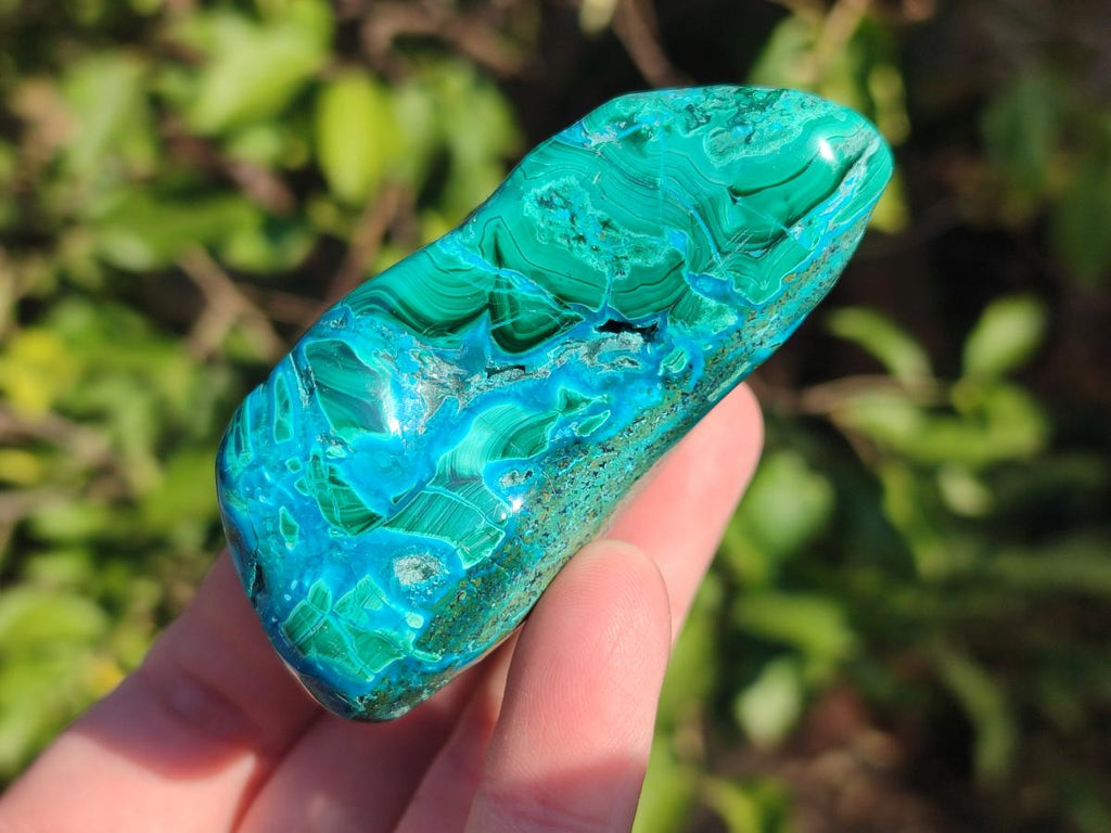 Polished Malacolla Free Forms x 9 From Kulukuluku, Congo - Toprock Gemstones and Minerals 