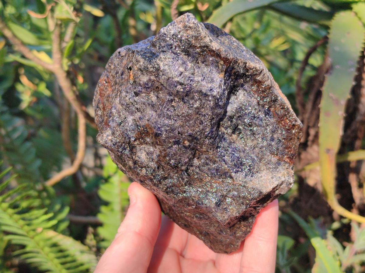 Natural Rare Blue Iolite "Cordierite" Cobbed Specimens x 4 From Ambatofinandrahana, Madagascar - Toprock Gemstones and Minerals 