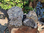Natural Rare Blue Iolite "Cordierite" Cobbed Specimens x 4 From Ambatofinandrahana, Madagascar - Toprock Gemstones and Minerals 