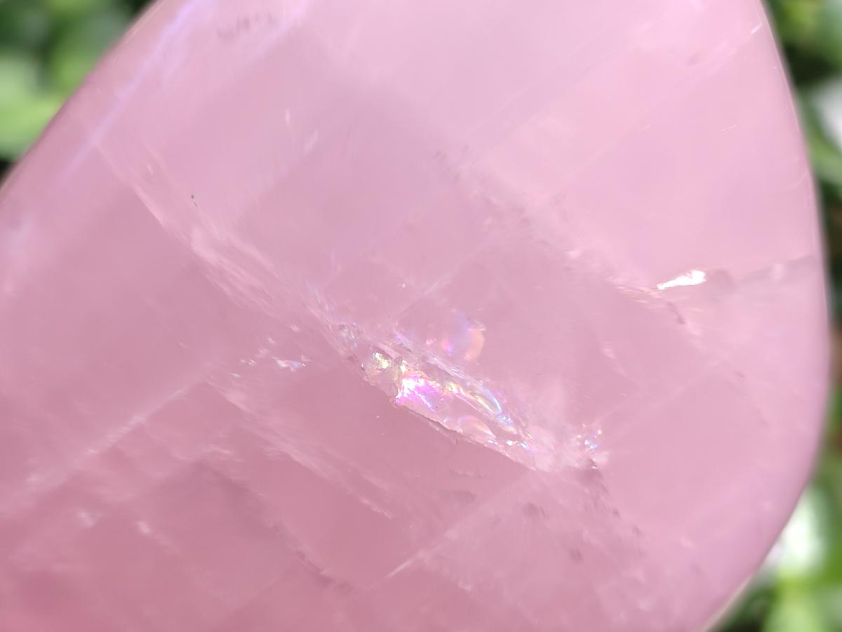 Polished Star Gemmy Rose Quartz Standing Display Pieces x 2 From Madagascar - Toprock Gemstones and Minerals 