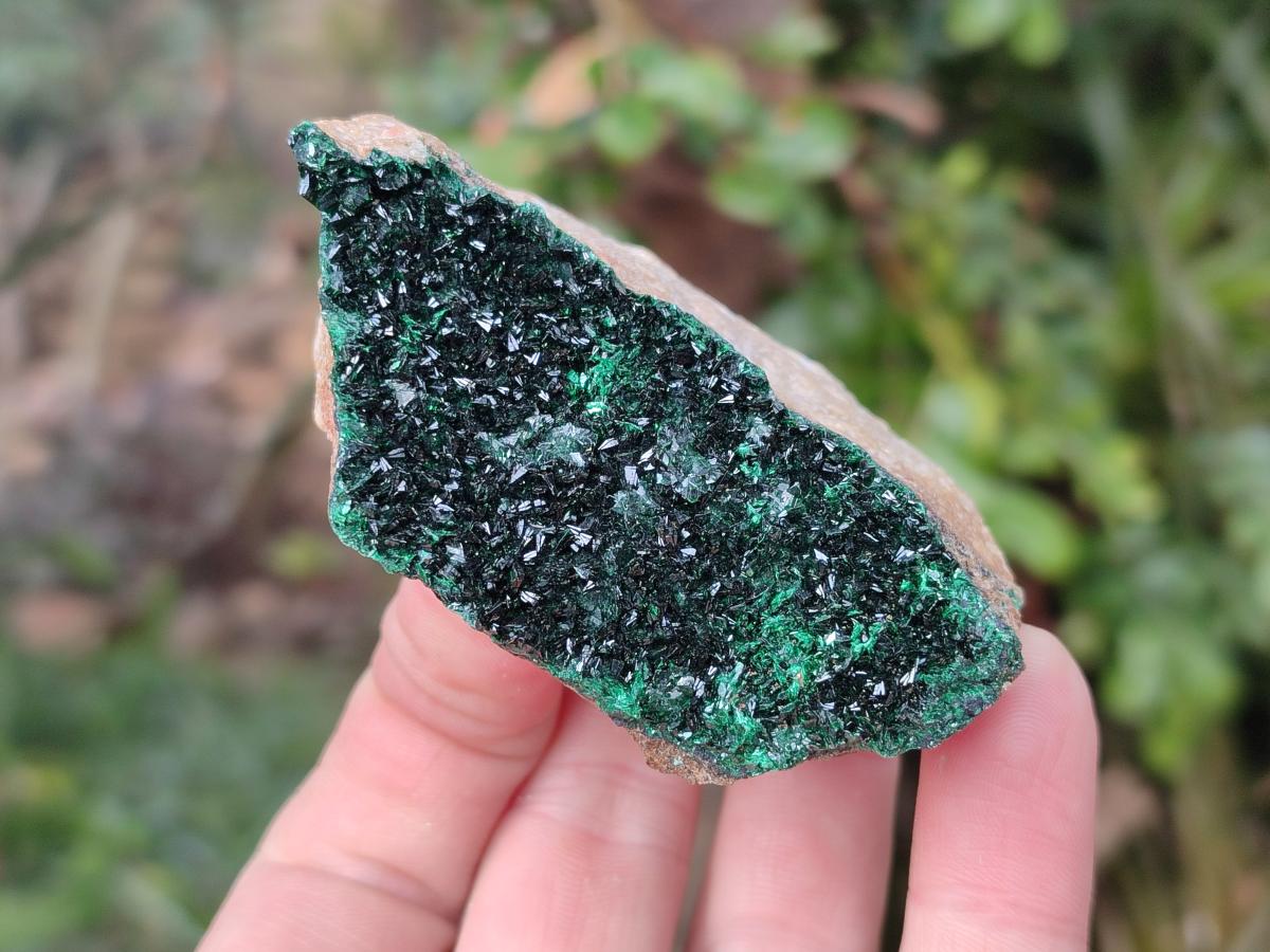 Natural Crystalline Malachite Specimens x 6 From Tenke Fungurume, Congo - Toprock Gemstones and Minerals 