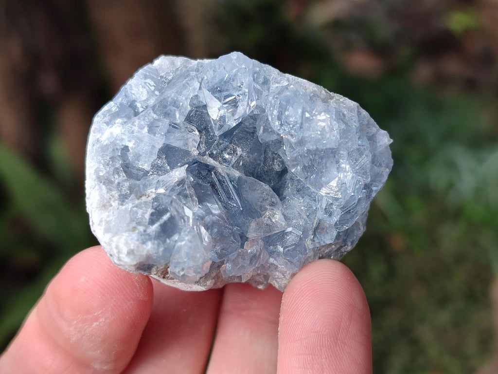 Natural Blue Celestite Specimens x 12 From Sakoany, Madagascar - Toprock Gemstones and Minerals 