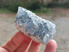 Natural Blue Celestite Specimens x 12 From Sakoany, Madagascar - Toprock Gemstones and Minerals 