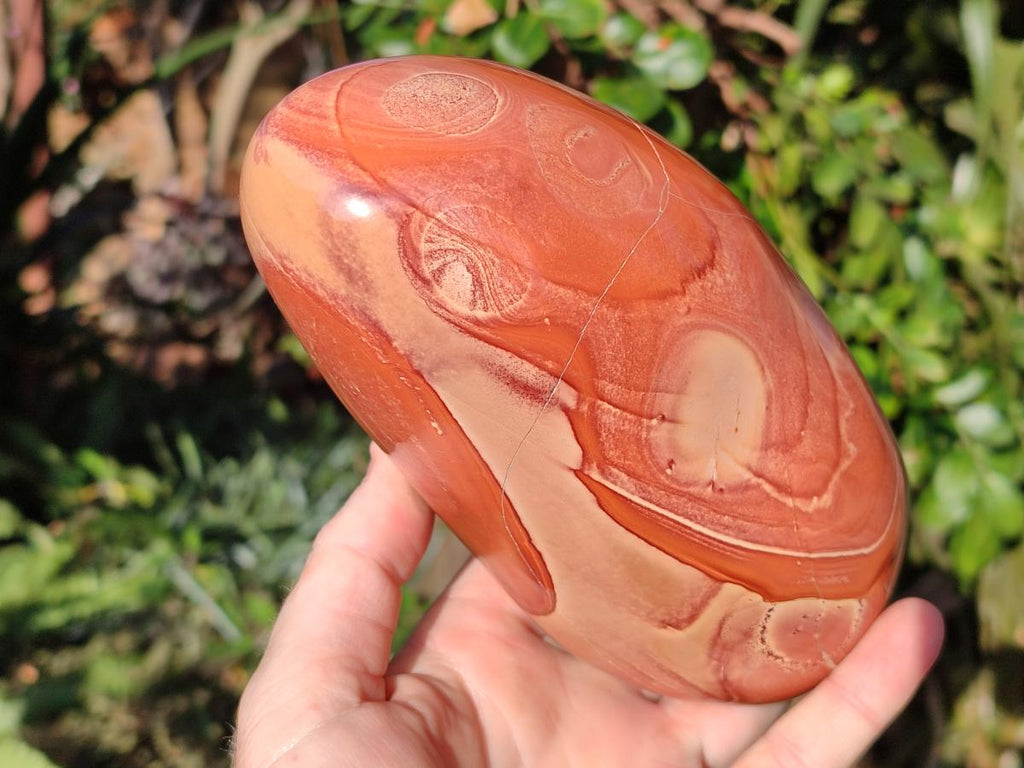 Polished Polychrome Jasper Standing Display Pieces x 2 From NW Coast, Madagascar - Toprock Gemstones and Minerals 
