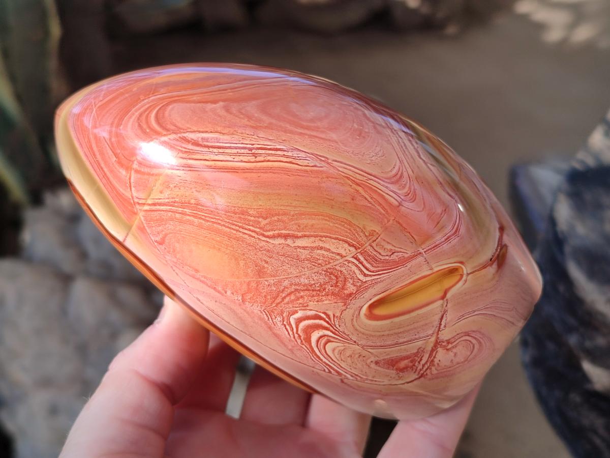 Polished Polychrome Jasper Standing Display Pieces x 2 From NW Coast, Madagascar - Toprock Gemstones and Minerals 