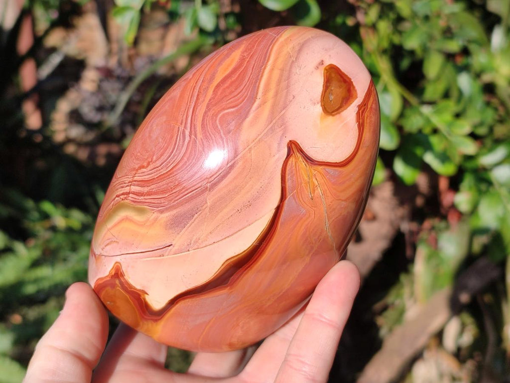Polished Polychrome Jasper Standing Display Pieces x 2 From NW Coast, Madagascar - Toprock Gemstones and Minerals 
