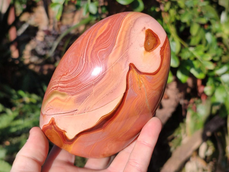 Polished Polychrome Jasper Standing Display Pieces x 2 From NW Coast, Madagascar - Toprock Gemstones and Minerals 