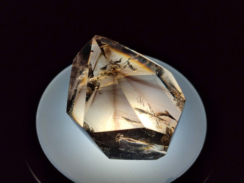 Polished Smokey Quartz Crystals x 5 From Madagascar - Toprock Gemstones and Minerals 