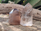 Polished Smokey Quartz Crystals x 5 From Madagascar - Toprock Gemstones and Minerals 