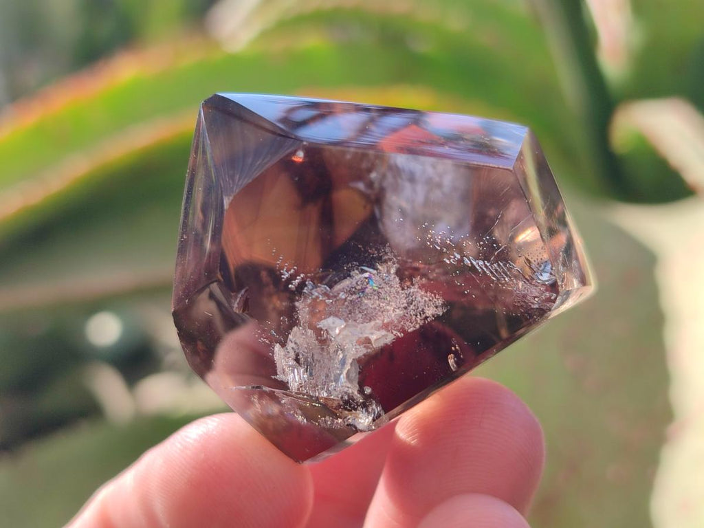 Polished Smokey Quartz Crystals x 5 From Madagascar - Toprock Gemstones and Minerals 