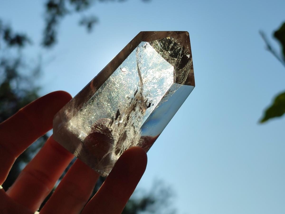 Polished Smokey Quartz Crystals x 5 From Madagascar - Toprock Gemstones and Minerals 