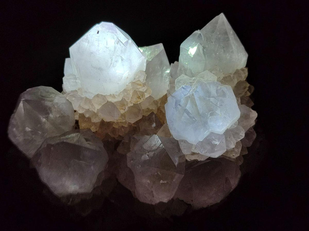 Natural Pale Lilac Spirit Amethyst Cluster with Cactus Flower Formations x 2 From Boekenhouthoek, South Africa - Toprock Gemstones and Minerals 