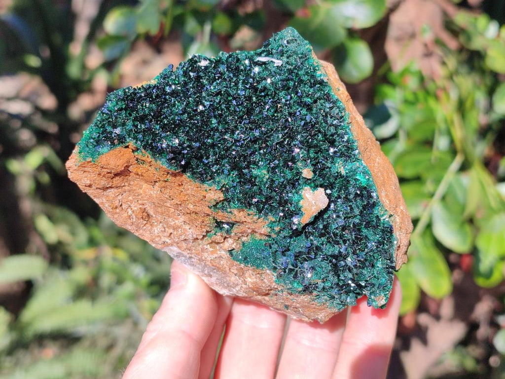 Natural  Cabinet Sized Crystalline Malachite Specimens x 4 From Tenke Fungurume, Congo - Toprock Gemstones and Minerals 