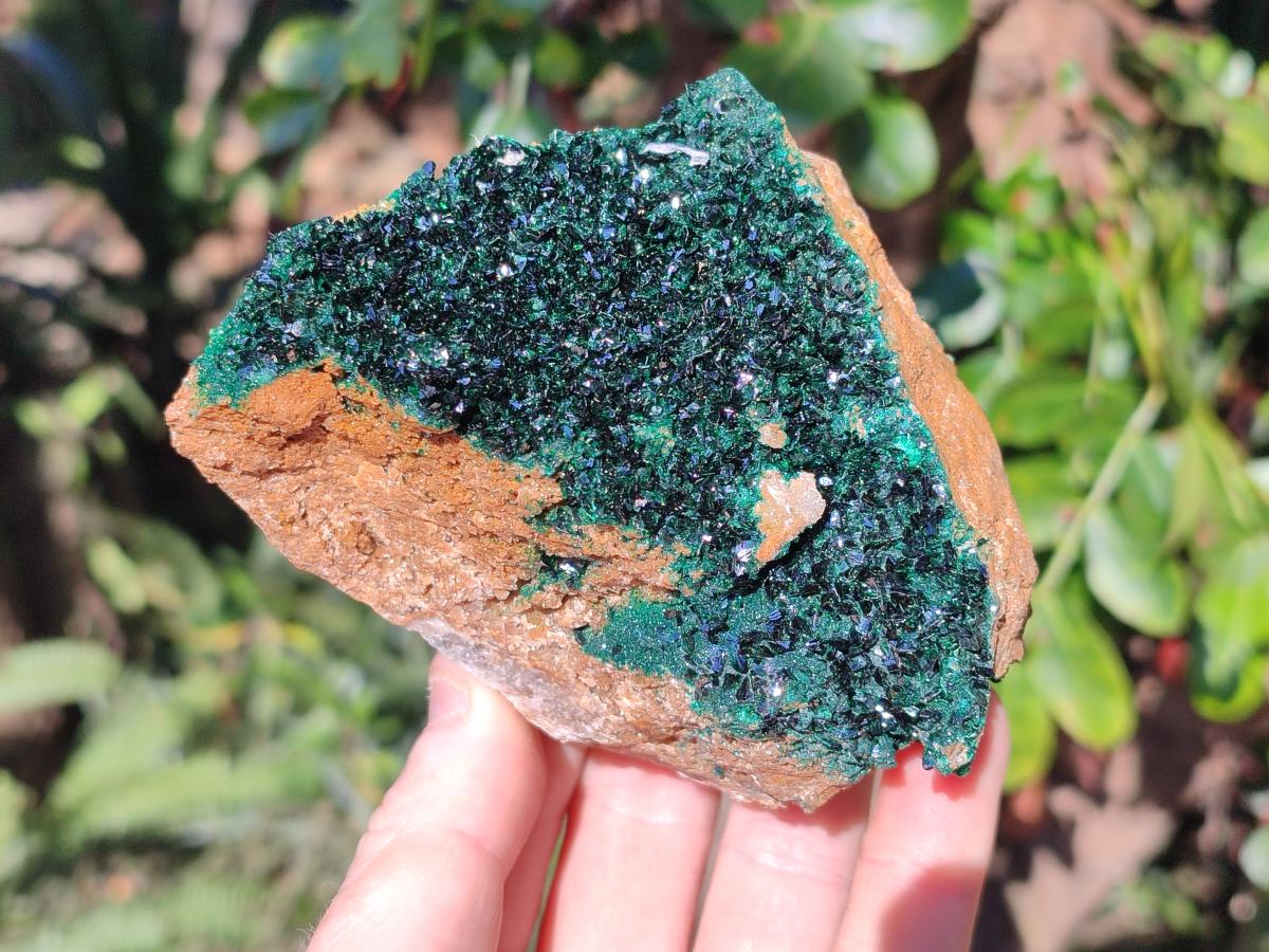 Natural  Cabinet Sized Crystalline Malachite Specimens x 4 From Tenke Fungurume, Congo - Toprock Gemstones and Minerals 