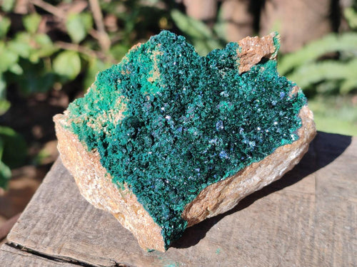 Natural  Cabinet Sized Crystalline Malachite Specimens x 4 From Tenke Fungurume, Congo - Toprock Gemstones and Minerals 