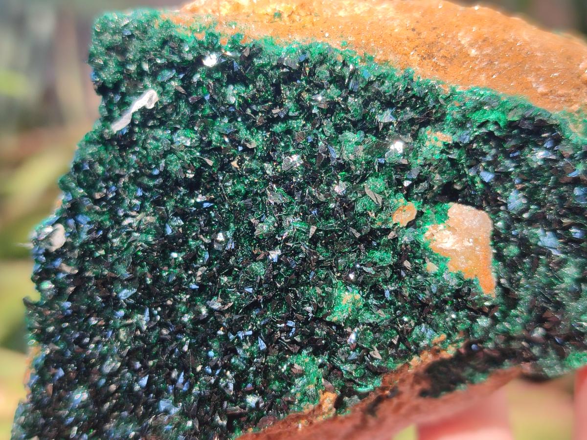 Natural  Cabinet Sized Crystalline Malachite Specimens x 4 From Tenke Fungurume, Congo - Toprock Gemstones and Minerals 